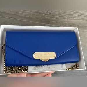 NWT Versace Collection Women's Crossbody Bag with gold chain. NWT New condition